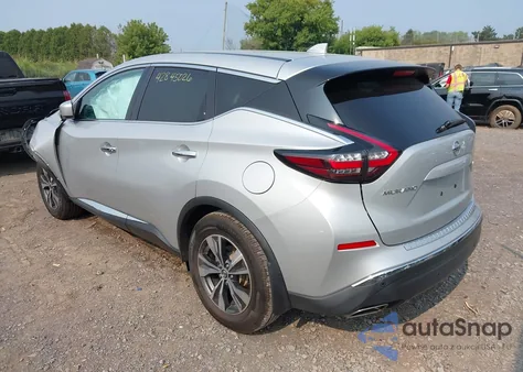2021 Nissan Murano S Intelligent Awd z USA, uszkodzony, nr VIN 5N1AZ2AS5MC127316